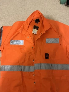 Overalls workwear / KingGee Hi-Vis Reflective Coveralls *NEW WITH TAGS / 127S - Imagen 1 de 7