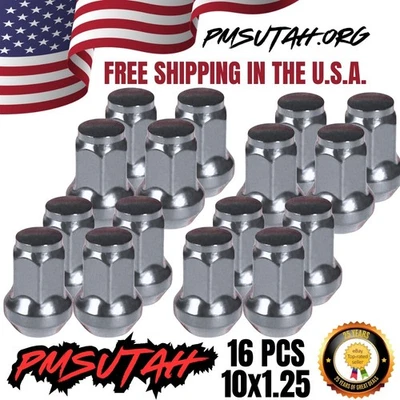 16 Bulge Lug Nuts 2019-2025 Can-Am Outlander Max 6X6 1000 XT 450 650 DPS Nut - Image 1 of 4