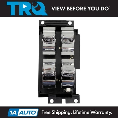 Power Window Switch 4 Button for 91-96 Chevy Impala Roadmaster Cutlass Master - Image 1 of 4