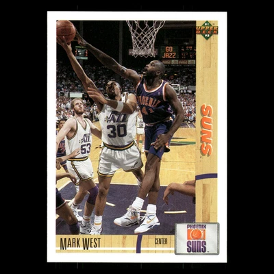 Mark West #115 1991-92 Upper Deck Phoenix Suns Basketball Card NBA - Image 1 of 3