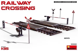 MINIART 35666 MAQUETTE RAILWAY CROSSING 1/35 - Photo 1/1