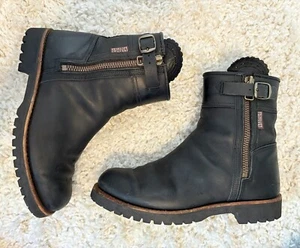 Penelope Chilvers Inclement Sheepskin Lined Leather Riding Boots 38.5 - Picture 1 of 6