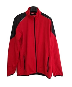 CRIVIT IAN 275549 Mens Red Mix Polyester Lightweight Windbreaker Jacket. Size XL - Picture 1 of 12