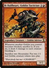 Mtg-ib halfheart goblin tactician | time spiral [eng]