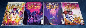HIGH ON LIFE 1 2 3 4 (de 4) 1ª impresión Juego de un TITAN COMICS 2024 opcional JB SMOOVE - Imagen 1 de 1