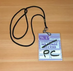 KISS Castle Donington Monsters of Rock 1996 Backstage Pass für Press Conference! - Bild 1 von 1