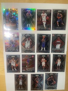 2021-22 Prizm Rookies Assorted Cards ( Base, Silver, Cracked Ice & Inserts)