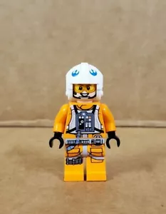 LEGO Star Wars SW Minifigur Rebel Pilot Zin Evalon sw0761 - Bild 1 von 3
