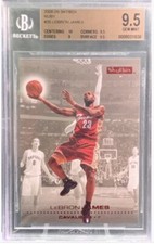 2008-09 Skybox Ruby Lebron James (37/50) BGS 9.5 Gem Mint POP 2!!