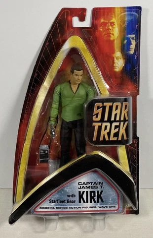 Star Trek Art Asylum Diamond Select Toys Captain James T. Kirk 2003 series 1 Cover