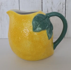 2025 Target Bullseye 5" Ceramic Lemon Pitcher Summer Novelty NEW - Picture 1 of 5