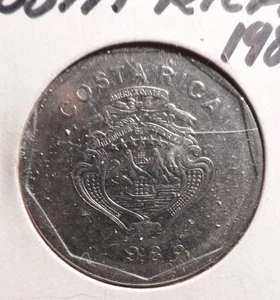 MONETA CIRCOLATA 1985 20 COLONES COSTA RICA (61816)! - Foto 1 di 3