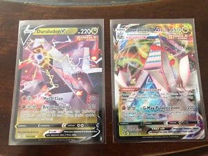 Duraladon Vmax 123/203 + Duraladon V - Pack Fresh - Pokémon Evolving Skies - Picture 1 of 6