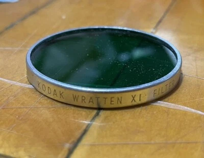 Kodak Wratten XI Filter Green With Case Vintage Camera Equipment Lens - Image 1 of 4