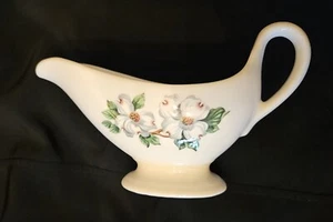 VTG Norfolk&Western Syracuse Dinning Car China Gravy Boat Dogwood Pattern UNUSED - Picture 1 of 9