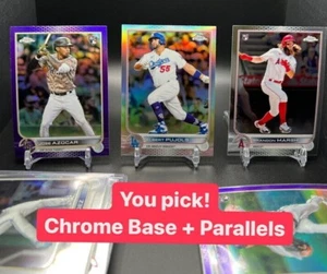 2022 Topps Chrome + Update Series (Base/Parallels) *YOU PICK* QTY DISCOUNT - Picture 1 of 52
