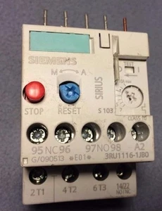 RELÈ SOVRACCARICO SIEMENS 3RU1116-1JB0 *Pezzo usato molto bello - Foto 1 di 5