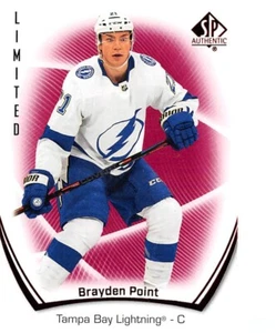 2021-22 SP Authentic Limited Red #17 Brayden Point - Picture 1 of 2