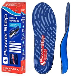 Powerstep Pinnacle Plus Metatarsal Pad Comfort Insole Size: C - M6-6.5 / W8-8.5 - Picture 1 of 1