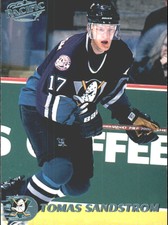 1998-99 (DUCKS) Pacific Ice Blue #63 Tomas Sandstrom