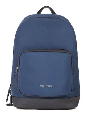 VALENTINO Tron Backpack Rucksack Rucksack Blu / Nero blau schwarz Neu - Bild 1 von 4