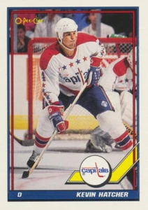 1991-92 O-Pee-Chee #310 KEVIN HATCHER - Washington Capitals - Bild 1 von 1