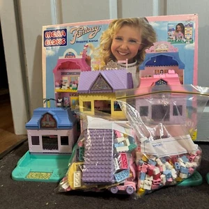 1995 Vintage Mega Bloks Ritvik Fantasy Shopping Avenue Playset 80% Complete - Bild 1 von 3