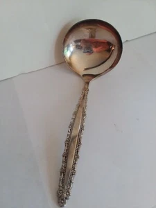 Oneida Community Silver Plate Royal Lace Gravy Ladle 7-1/2" - Picture 1 of 4