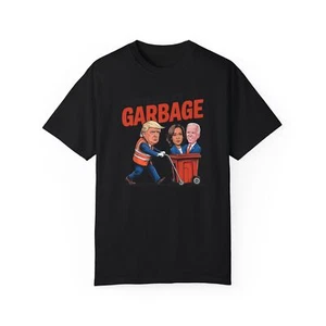 Political Trump Time To Take Out Garbage Biden Harris Unisex T-shirt, Tee - Picture 1 of 11