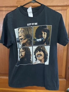 Beatles Let It Be T Shirt Rock Music Band Al Style Size M - Picture 1 of 4