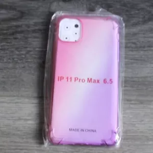 Apple Silicone Case for iPhone 11 Pro Max - Pink To Purple Ombre-NIP - Picture 1 of 2
