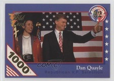 1992 Wild Card Decision '92 1000 Stripe Dan Quayle Surprise Card #2 #96 s1i