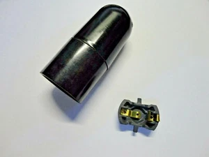 Montura de oxígeno aislante E27, atornillable, rosca M10x1, contactos de tornillo - Imagen 1 de 2