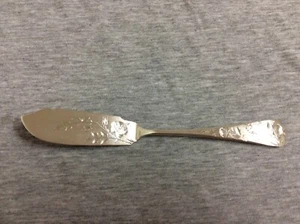 Vintage Gorham Jac Rose Sterling Master Butter Knife 7 1/2” - Picture 1 of 8