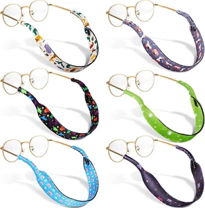 6 Pieces Kids Eyeglass Strap Nonslip Sunglasses Holder Lanyard Retainer - Picture 1 of 7