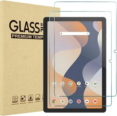 2 PCS Screen Protector for ONN 10.1" Tablet (2024 Model) Tempered Glass Saver - Image 1 of 4