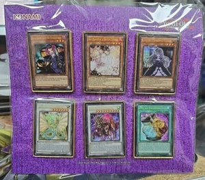 Yu Gi Oh Trading Card 25th Anniversary Pin Set Studio Dice 6 Pins SEALED NEW! - Picture 1 of 5