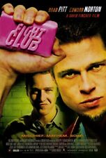 Fight Club Movie Poster 27x40" Theater Size - Licensed | New | Brad Pitt