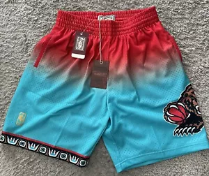 New Mitchell & Ness 96-97 Vancouver Grizzlies NBA Men's Swingman Shorts Sz M NWT - Picture 1 of 6