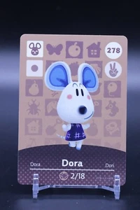 Carta amiibo Dora # 278 Animal Crossing AUTENTICA Serie 3 NUOVA MAI SCANSIONATA! - Foto 1 di 2