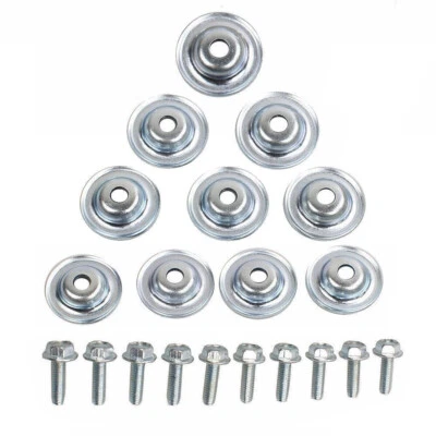 ⭐20 Piece Set UTV Skid Plate Washer Bolt Fits All Polaris General Ranger RS1 RZR - Image 1 of 4