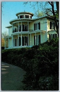 Vintage Aurora Indiana IN Hillforest Historic River Valley Mansion Ansicht Postkarte - Bild 1 von 2