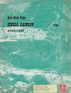Kern River Valley (Kalifornien) Sierra Review April 1957 20 Seiten Magazin - Anzeigen - Bild 1 von 1