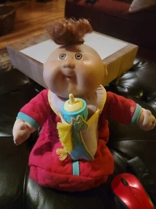 Cabbage Patch Kids Playtime Babies At Babyland Brown Hair 12" Girl Baby Doll - Picture 1 of 7