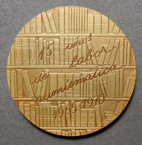 Spain: Barcelona, A.N.E., Asociacion Numismatica Espanola -Bibliophiles! - Picture 1 of 2
