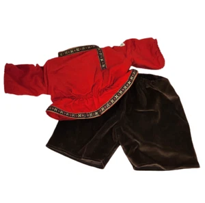 VINTAGE CABBAGE PATCH KIDS WORLD TRAVELER RUSSIAN COLECO RED SHIRT BROWN PANTS - Picture 1 of 8