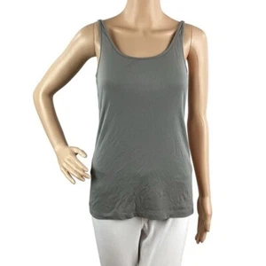Canotta Eileen Fisher 100% seta taglia XS grigia - Foto 1 di 7