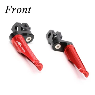 Clavijas de pie descenso delanteras MFP rojas Racing de 1" para RSV 1000 Mille R 97-00 01 02 03 Foto 1 de 4