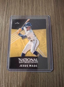 2025 Leaf National Exclusive Jesus Made /2500 - Picture 1 of 2