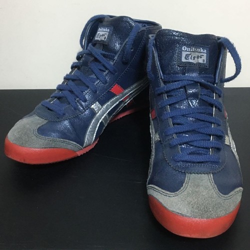 Sneakers Uomo 7.5US Onitsuka Tiger Mexico Midrunner Navy Asics